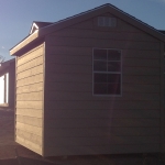 Union Grove gable with Lp lap to match new house